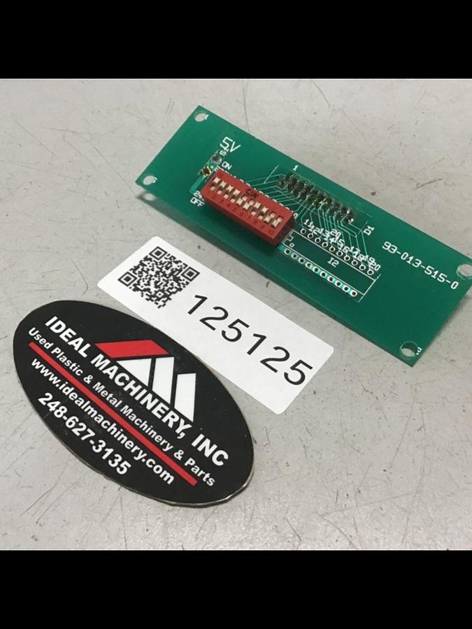 Used MOLD MASTER BackPlane Circuit Board 93-013-515-0 USED