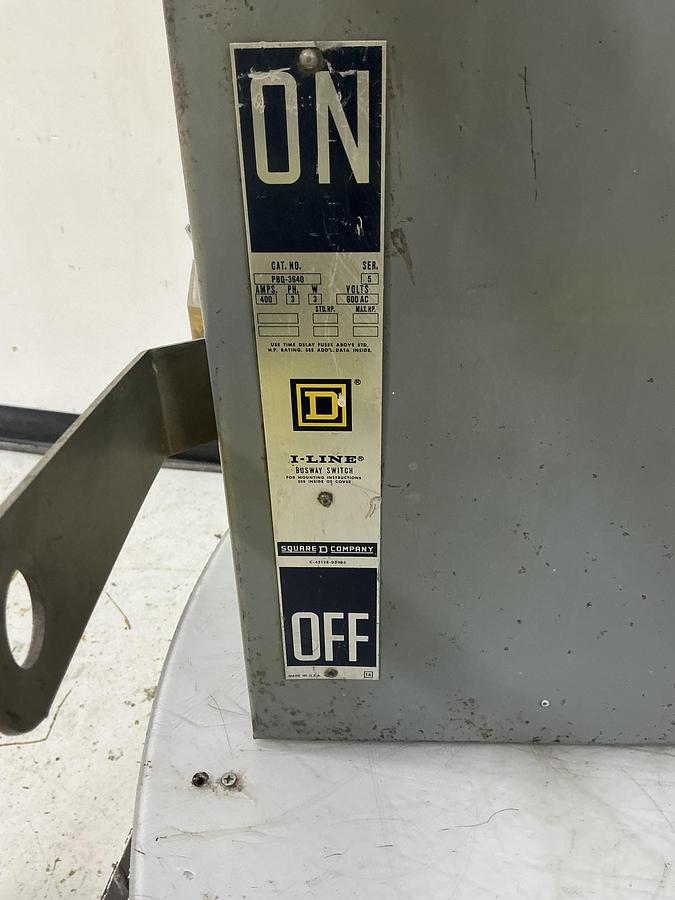 Used SQUARE D PBQ-3640