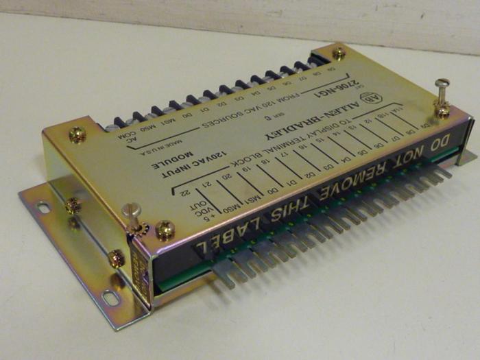 ALLEN BRADLEY Input Converter 2706-NG1 SER C #56499