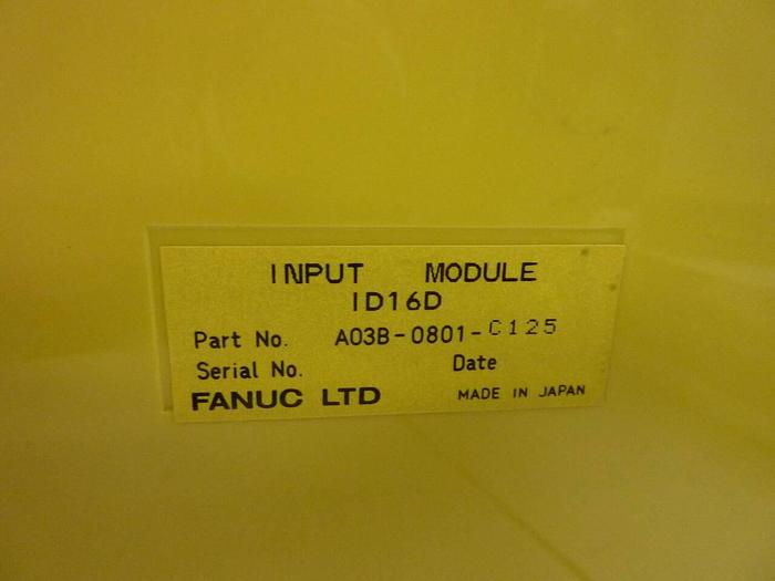 Used FANUC Input Module A03B-0801-C125 #8156