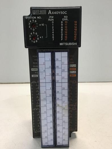Used MITSUBISHI I/O Module AX40Y50C #120085