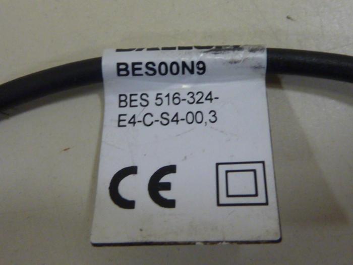 Used BALLUFF Proximity Sensor BES 516-324-E4-C-S4-00,3 #62597