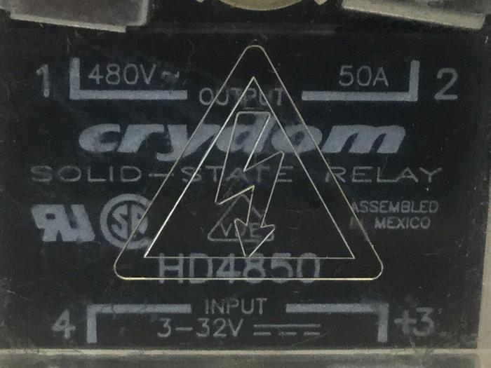 Used CRYDOM Solid-State Relay HD4850 #103078