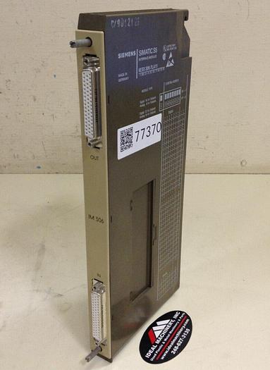 Used SIEMENS I/O Module 6ES5 306-7LA11 #77370