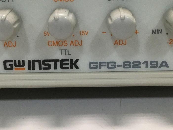 Used GW INSTEK Signal Generator GFG-8219A #107306