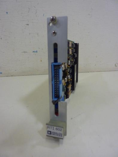 Used ANALOG DEVICES Circuit Board RTI-602 #59047