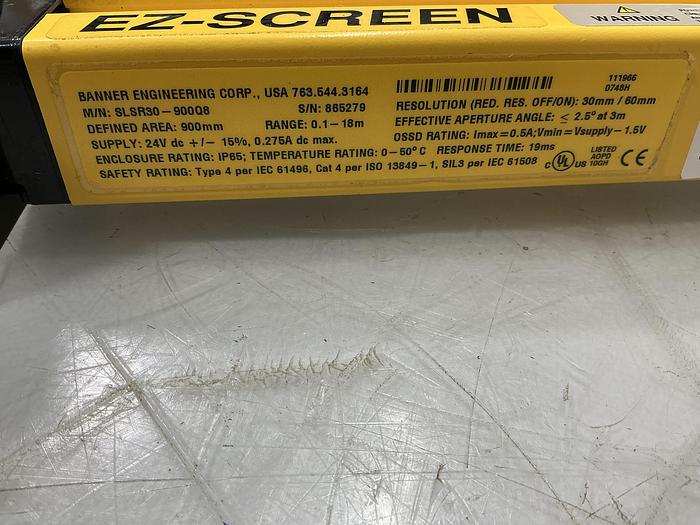 Used BANNER SLSR30-750Q8