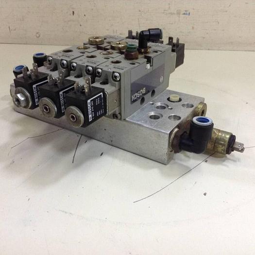 Used BOSCH Manifold & Valves 0 820 023 502 / MANIFOLD #88219