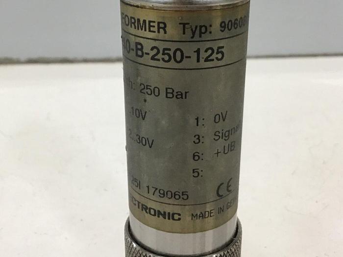 Used HYDAC Pressure Transducer HDA3740-B-250-125 #126596