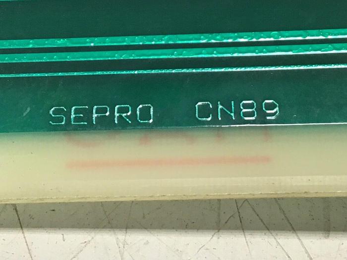 Used SEPRO ROBOTIQUE Circuit Board CN89 07S0096004/B #136903
