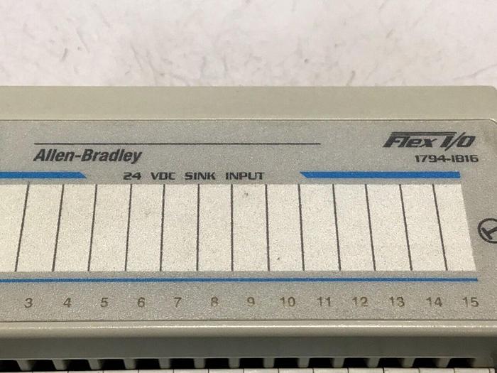 Used ALLEN BRADLEY Input Module 1794-IB16 SER A #129358