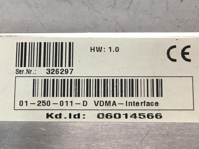 Used SIGMATEK Circuit Board VDMA-INTERFACE 01-250-011-D #129497