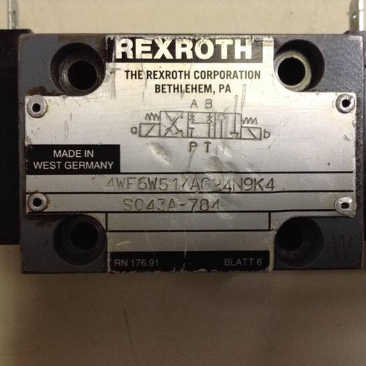 Used REXROTH Valve 4WE6W51/AG24N9K4 #87601