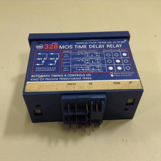 Used ATC Time Delay Relay 328A20010XX #72130
