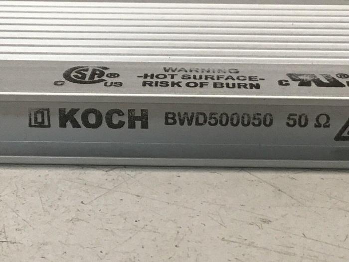 Used KOCH Resistor BWD500050 #124656