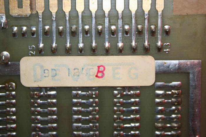 Used DEVLIEG Circuit Board 9D1246B #20710