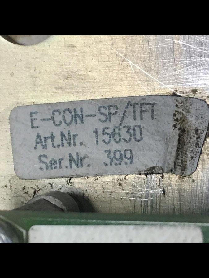 Used KEBA Switch Panel E-CON-SP/TFT USED