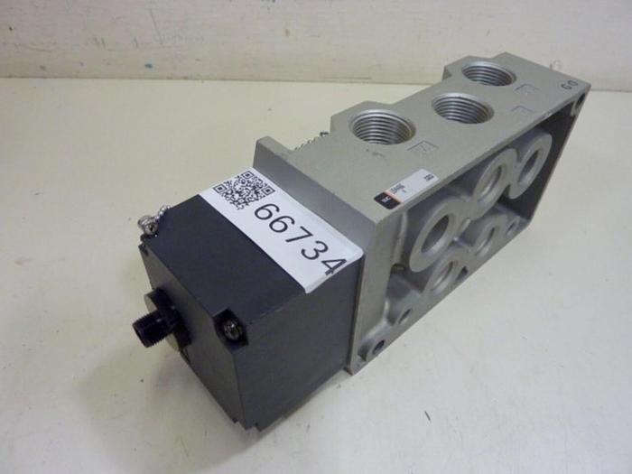 Used SMC Solenoid Valve US4486 #66734