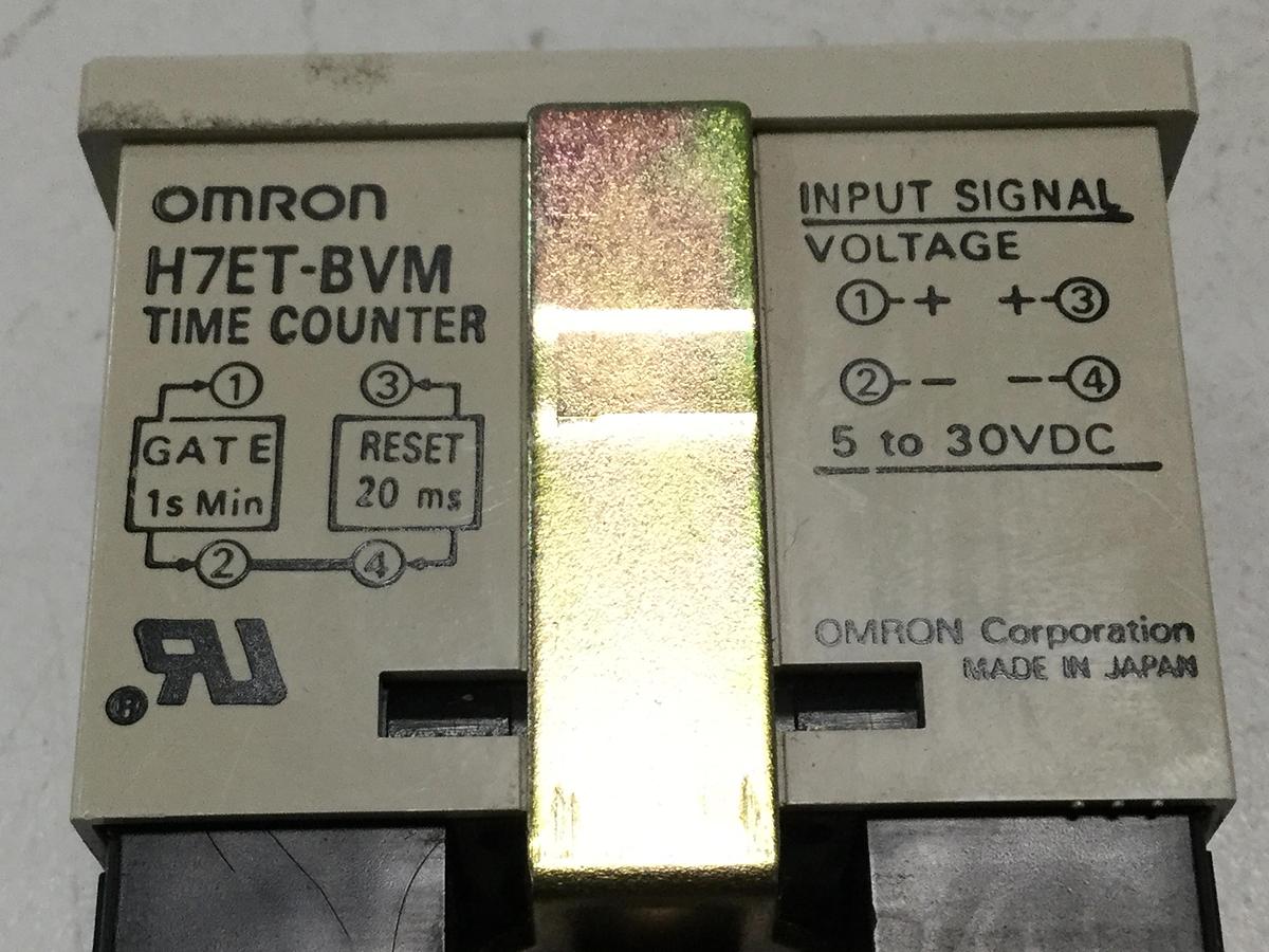 Used OMRON Time Counter H7ET-BVM USED