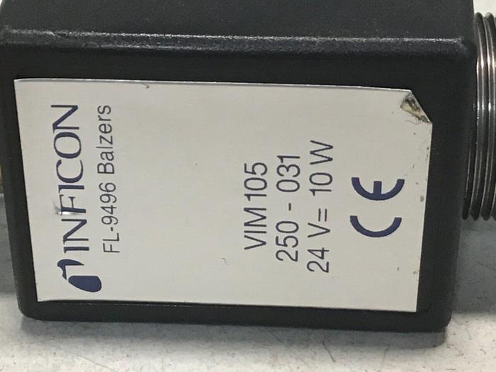 Used INFICON Gauge / Valve FL-9496 BALZERS #124344