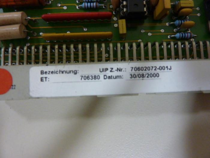 Used AEG Slot Card 70602072G600 #53411