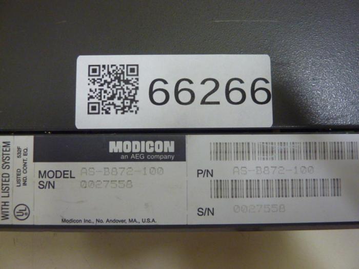 Used MODICON Analog Current Output Module AS-B872-100 #66268