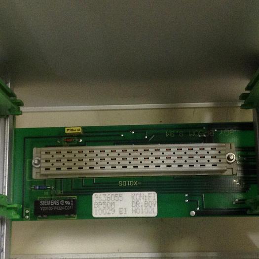 Used BOY MACHINES Back Plane 9636055 USED #77562