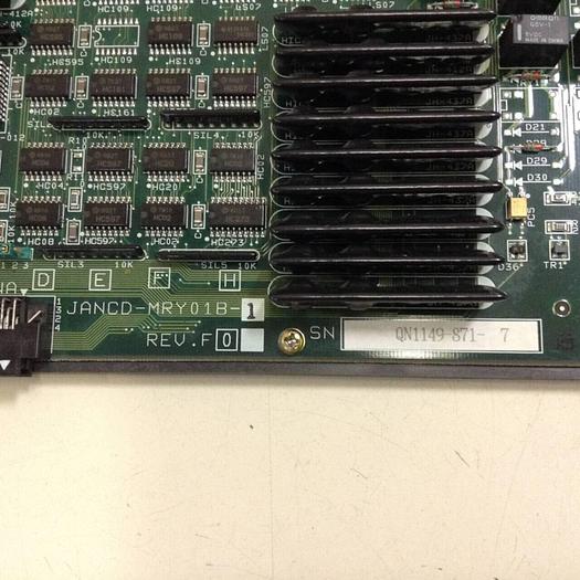 Used YASKAWA Circuit Board JANCD-MRY01B-1 REV F0 #77031