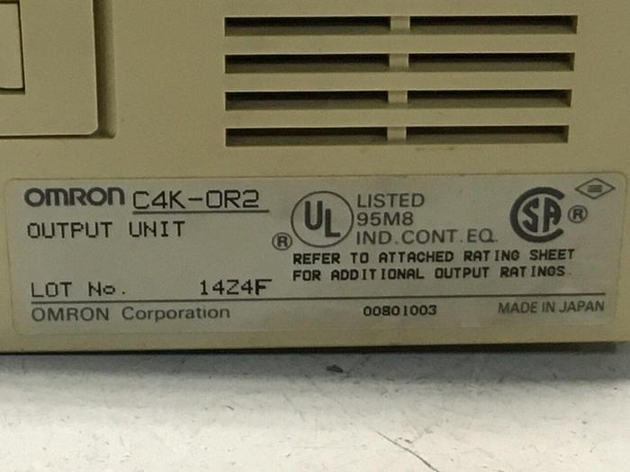 Used OMRON Output Unit C4K-0R2 USED