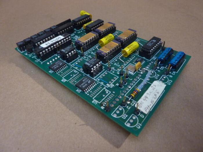 Used BALANCE ENGINEERING Circuit Board BEBFT-102-X #32853