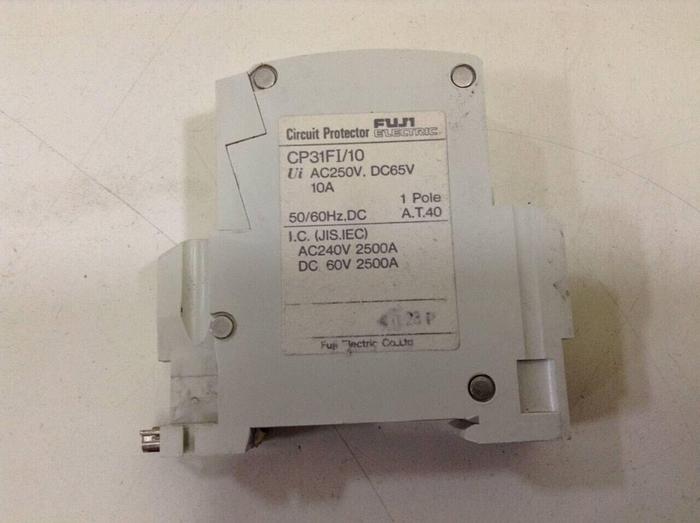Used FUJI ELECTRIC Circuit Protector CP31FI-10 #75705