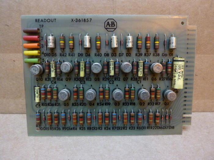 Used ALLEN BRADLEY Readout Circuit Board X-361857 #27277