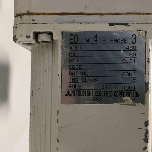 Used MITSUBISHI GEARMOTOR w/ Feed Throat Slide GM-JW USED