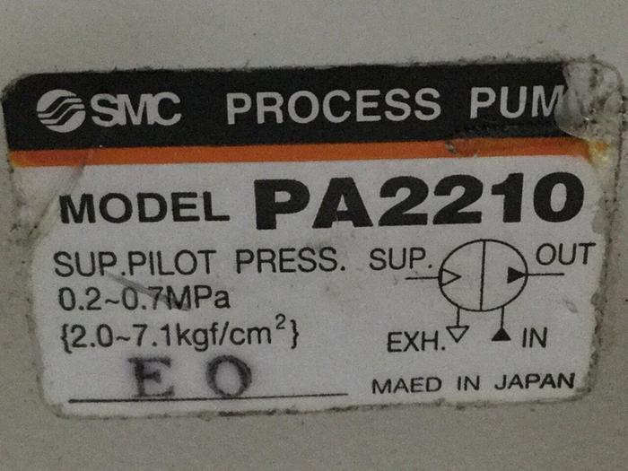 Used SMC Process Pump PA2210 #109892