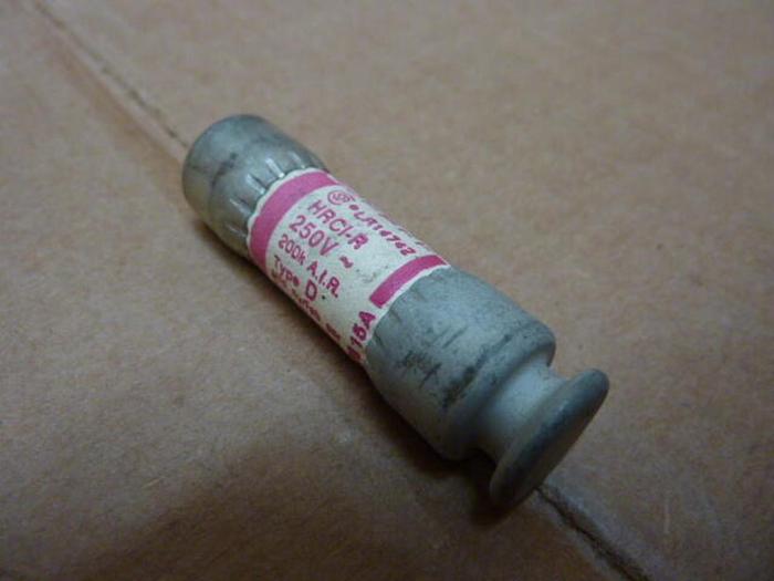 Used GOULD / SHAWMUT 15 Amp Fuse TRNR15 #26727