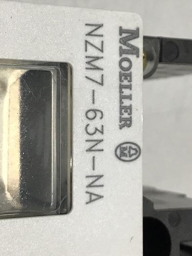 Used MOELLER 63 Amp Circuit Breaker NZM7-63N-NA #136074