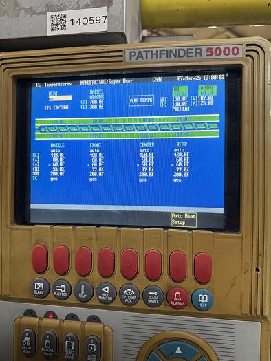 Used VAN DORN DEMAG 230 Ton Injection Mold Machine 230HT720 USED