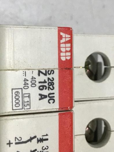 Used ABB Circuit Breaker 16 Amp S282UC-Z16A #119583