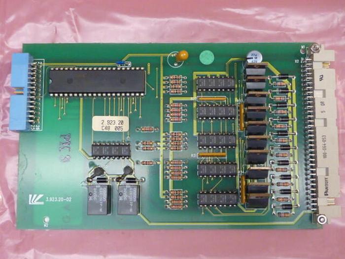 Used LANG MFG CO Circuit Board 3.923.20-02 #33955