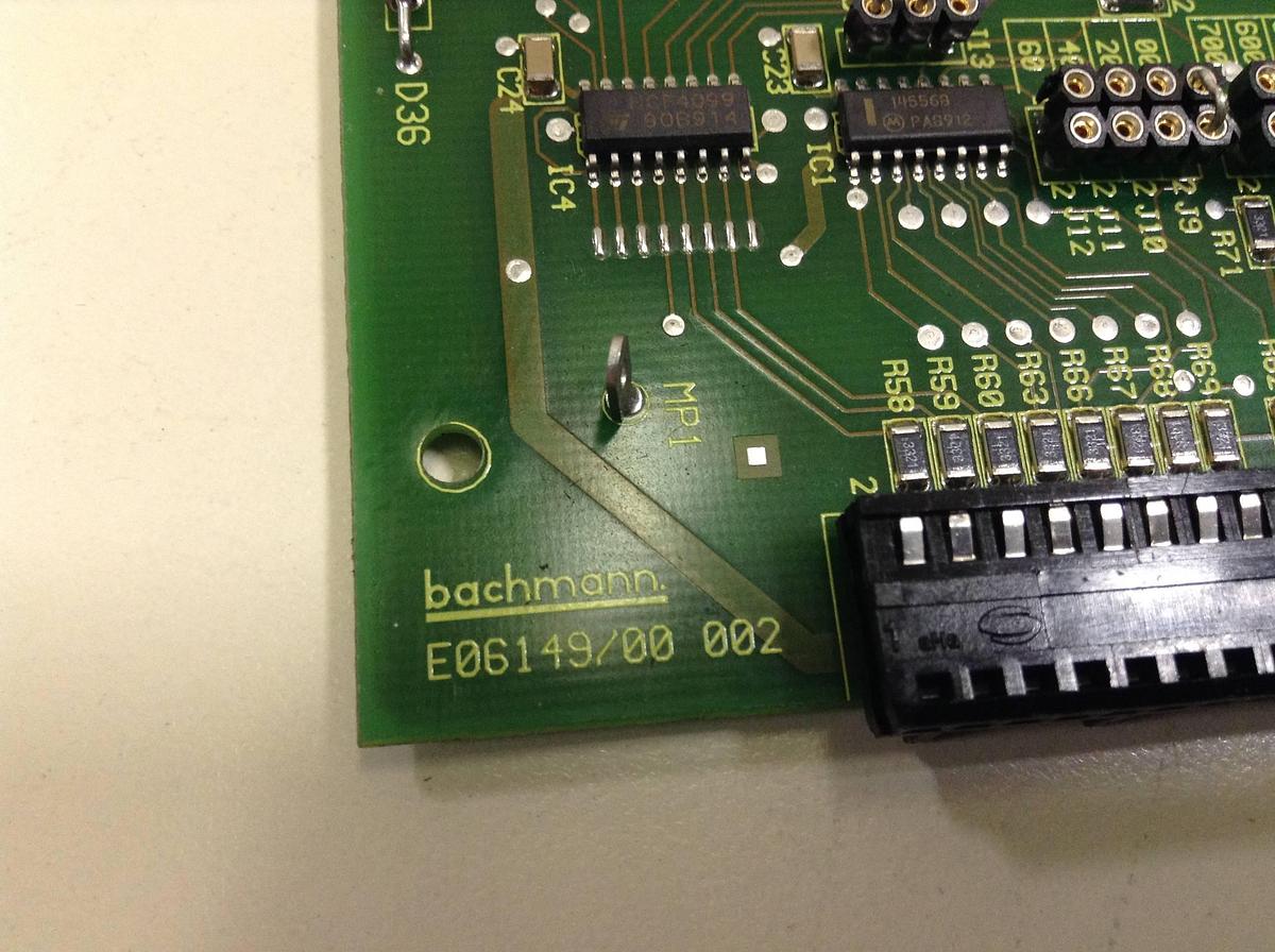 Used BACHMANN ELECTRONIC Output Card CA16/P2.5S  E06149/00 USED