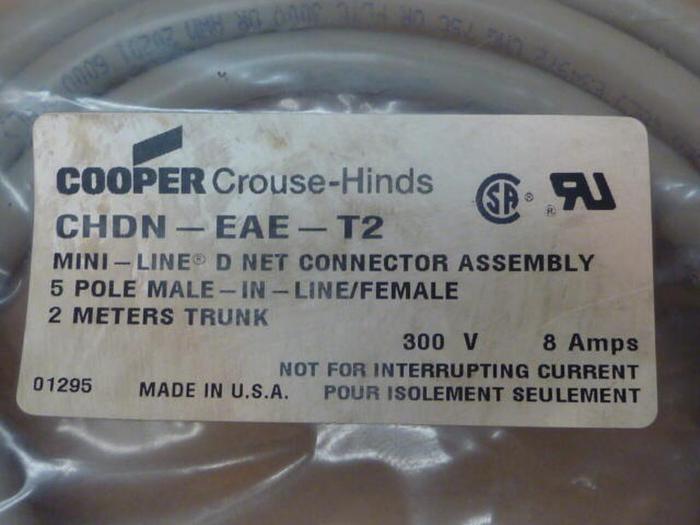 COOPER Connector Assembly CHDN-EAE-T2 #32586