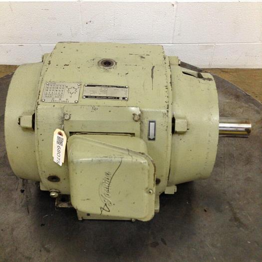 Used TOSHIBA 20 HP Induction Motor TIKK 20 HP Used