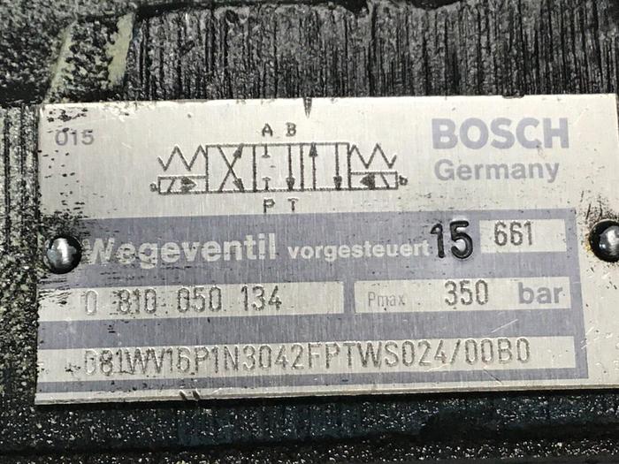 Used BOSCH Valve 0 810 050 134 Valve Used