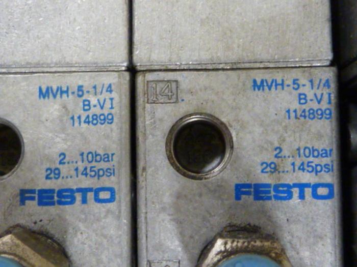 Used FESTO Control Block / Valve Terminal IFB8-02 #52824