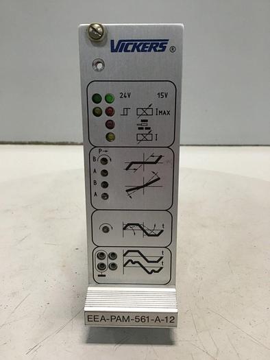 Used VICKERS Control Card EEA-PAM-561-A-12 Used