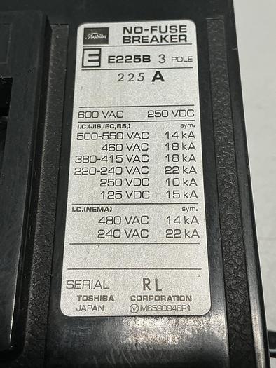 Used TOSHIBA E225B 3