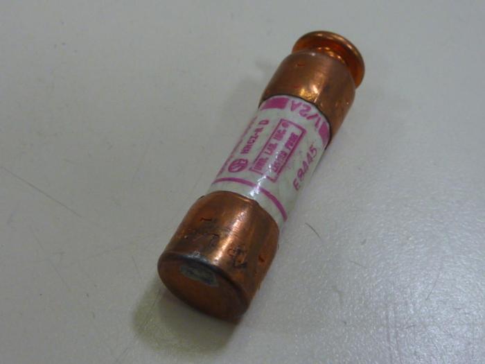 Used GOULD / SHAWMUT 1/2 Amp Fuse TR1/2R #62447