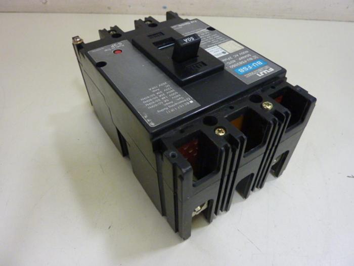 Used FUJI ELECTRIC 50 Amp Circuit Breaker BU-FSB2050 #67425