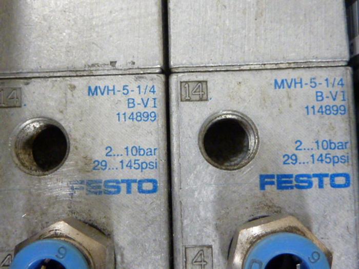 Used FESTO Control Block / Valve Terminal IFB8-02 #52819