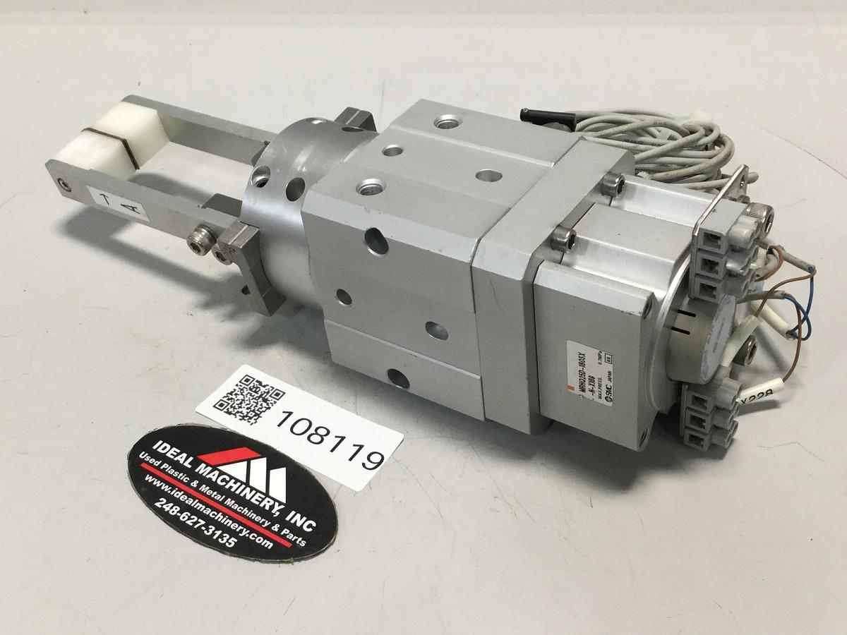 Used SMC Rotary Gripper MRHQ25D-180SX-N-X169 Used